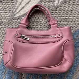 Cole Haan Leather Pink Mauve‎ Shoulder Hobo Bag